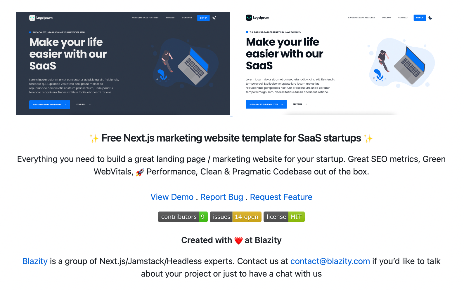 The example of 2 images in row